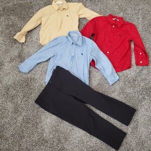 H&M Boys Bundle Shirts and Pant Size 4T